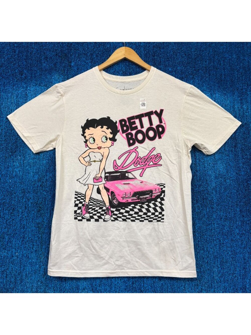 Betty Boop X Dodge Graphic T-Shirt Size Medium